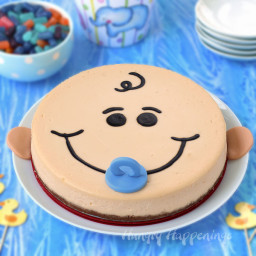 Baby Shower Dessert - Cheesecake Baby