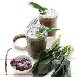 Baby Spinach Black Berry Protein Smoothie