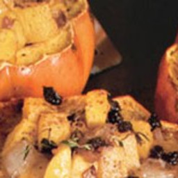 Baby Winter Squash with Spiced Orange-Currant Stuffing