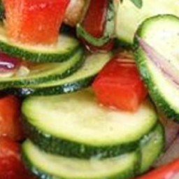 Baby Zucchini Salad Recipe