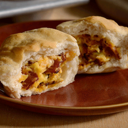 Bacon 'N Egg Stuffed Biscuits