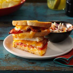  Bacon & Cheese Sandwiches