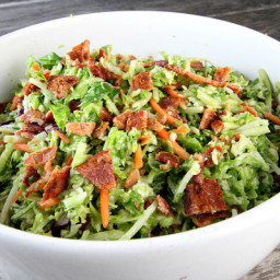 Bacon and Brussels Sprouts Salad