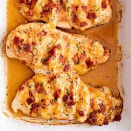 Bacon and Cheddar Hasselback Chicken