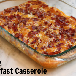 Bacon and egg casserole