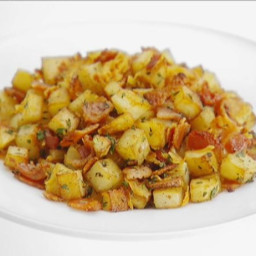 Bacon and Pancetta Potatoes