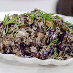 Bacon and Red Cabbage Fried Rice Recipe