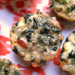 Bacon and Spinach Mini Quiches