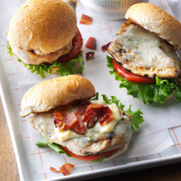 Bacon and Swiss Chicken Sandwiches Recipe