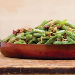 Bacon Braised Green Beans