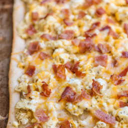 Bacon Breakfast Pizza recipe
