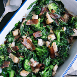 Bacon, Broccoli, and Chicken Casserole Recipe