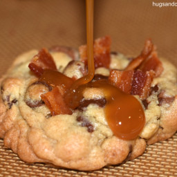 Bacon Caramel Chocolate Chip Cookies