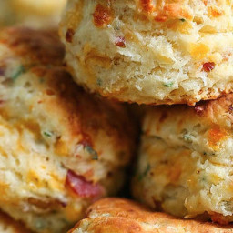 Bacon Cheddar Chive Biscuit Recipe