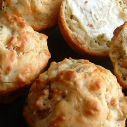 Bacon Cheddar Chive Muffins