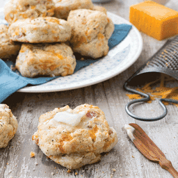 Bacon-Cheddar Onion Biscuits