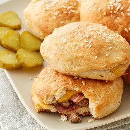 Bacon Cheeseburger Biscuit Bombs