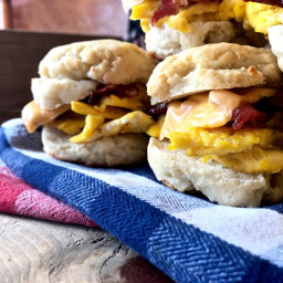 Bacon, Egg, and Cheese Biscuits