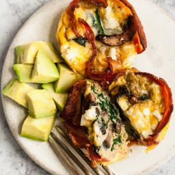 Bacon Egg Cups (keto + packed with veggies!)