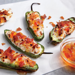 Bacon-Goat Cheese Jalapeno Poppers Recipe