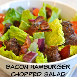 Bacon Hamburger Chopped Salad – Paleo
