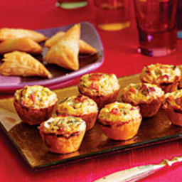 Bacon, Leek and Cheddar Mini Quiches