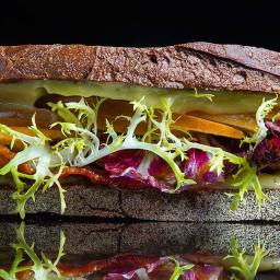 Bacon, Lettuce and Pear Sandwich (The BLP)