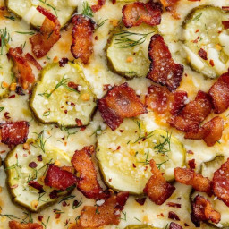 Bacon Pickle Pizza