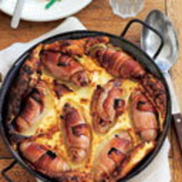 Bacon toad in the hole