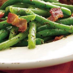 Bacon-Topped Green Beans