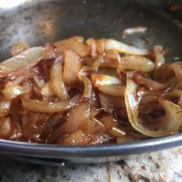 Bacon Whiskey Caramelized Onions