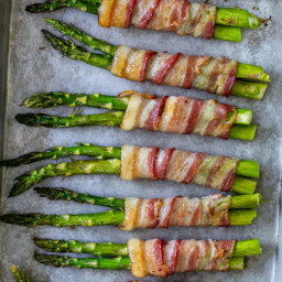 Bacon Wrapped Asparagus (Extra Easy)