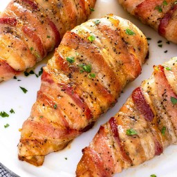 Bacon-Wrapped Chicken Breast