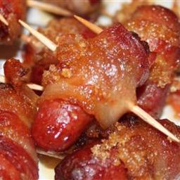 Bacon-Wrapped Cocktail Weenies