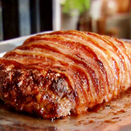 Bacon-Wrapped Double Pork Meatloaf