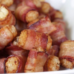 Bacon Wrapped Tater Tots