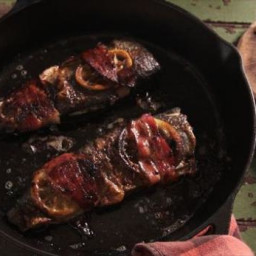 Bacon Wrapped Trout
