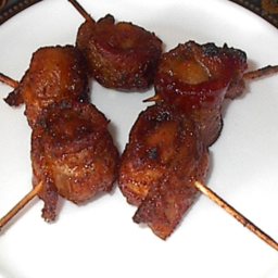 Bacon Wrapped Water CHestnuts
