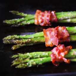Bacon-Wrapped Roasted Asparagus
