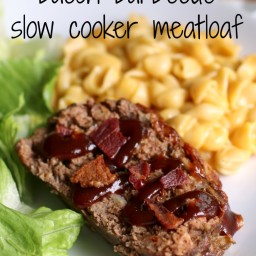 Bacon Barbecue Slow Cooker Meatloaf