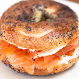 Bagel, Lox and Cream Cheese