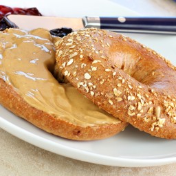 Bagel with Nut Butter & Fruit