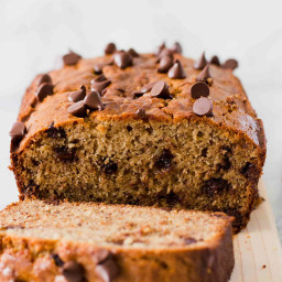 Bake This Amazing Peanut Butter Chocolate Chip Banana Bread 
