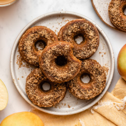 Baked Apple Cider Donuts | Vegan & Gluten-Free