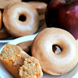 Baked Apple Cinnamon Donuts {Gluten-Free}