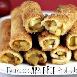 Baked Apple Pie Roll Ups