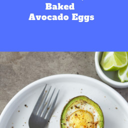 Baked Avocado Eggs
