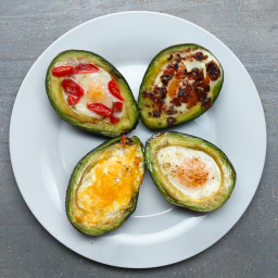 Baked Avocado Eggs Recipe by Tasty