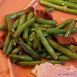 Baked Bacon Green Beans