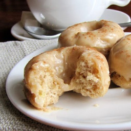 Baked Banana Donuts with Brown Butter Glaze
